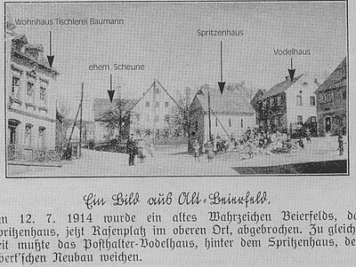 Altes Spritzenhaus im Oberdorf